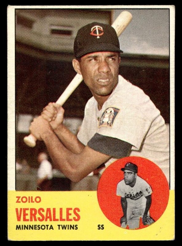Zoilo Versalles, 1963 Topps Baseball