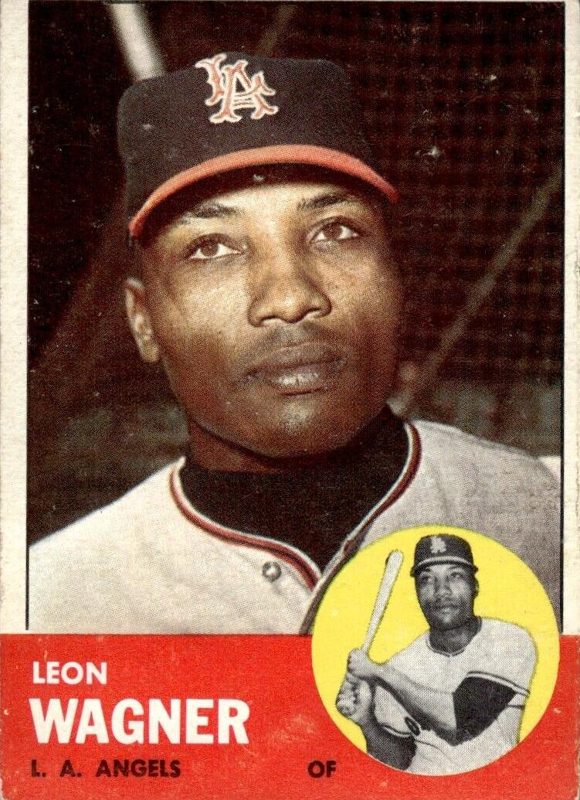 Leon Wagner, 1963 Topps Baseball