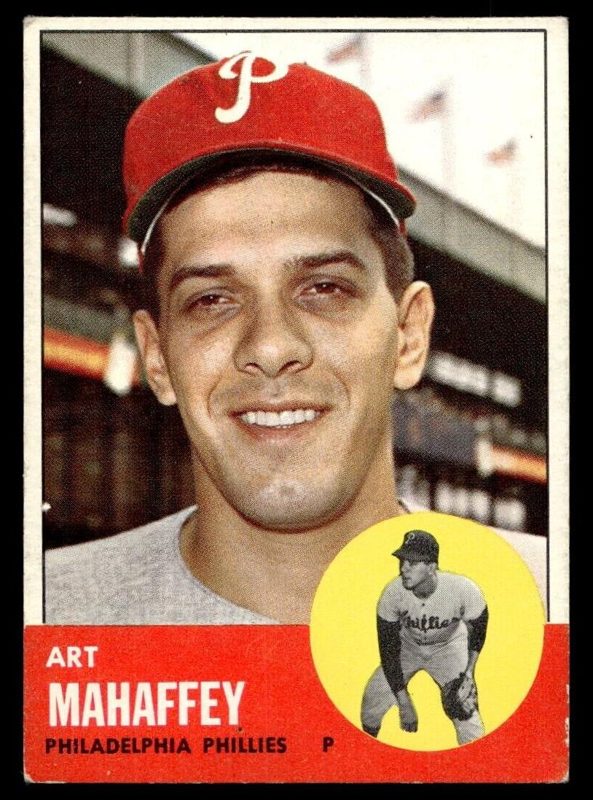 Art Mahaffey, 1963 Topps Baseball