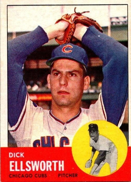 Dick Ellsworth, 1963 Topps Baseball