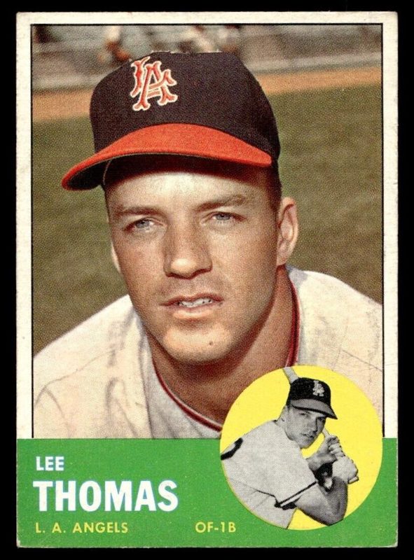 Lee Thomas, 1963 Topps Baseball