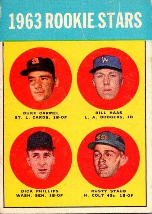 1963 Rookie Stars, 1963 Topps Baseball