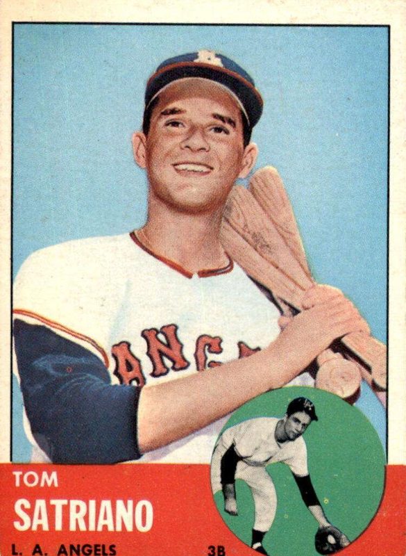 Tom Satriano, 1963 Topps Baseball