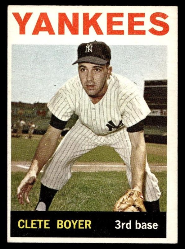 Clete Boyer, 1964 Topps Baseball