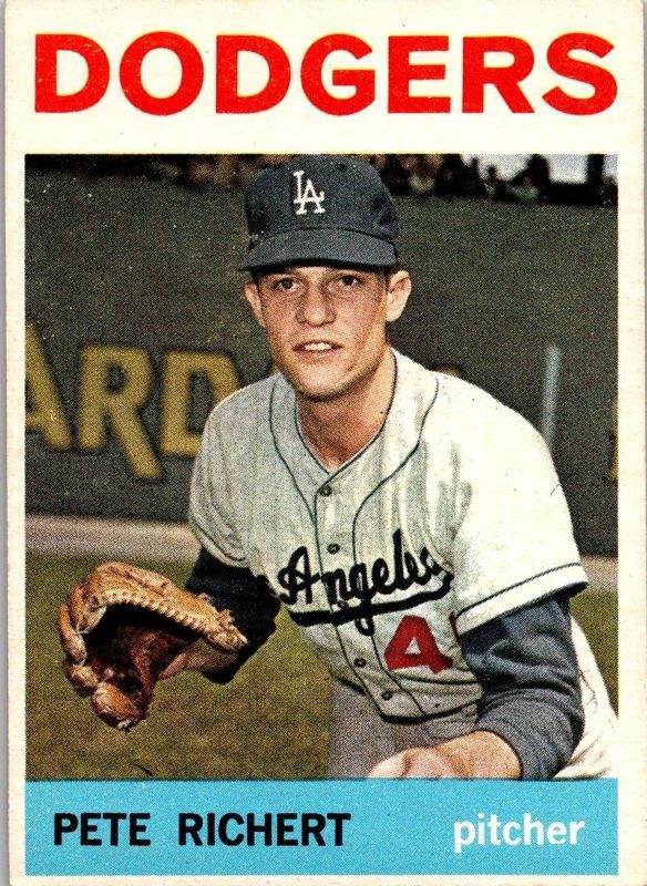Pete Richert, 1964 Topps Baseball