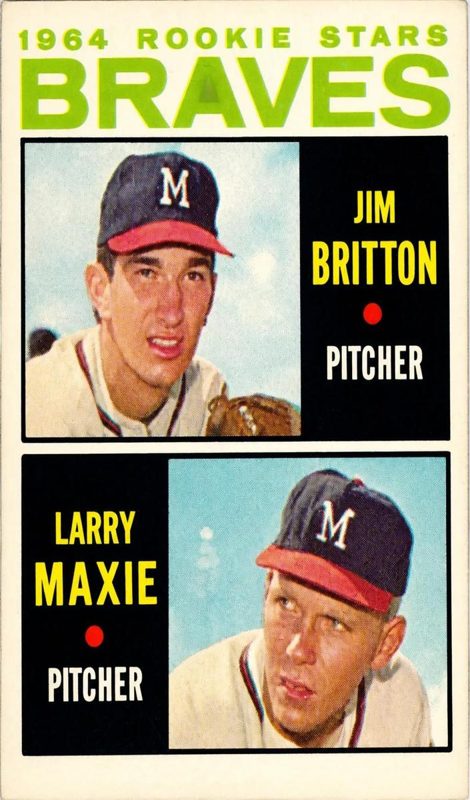 Braves Rookies, 1964 Topps Baseball