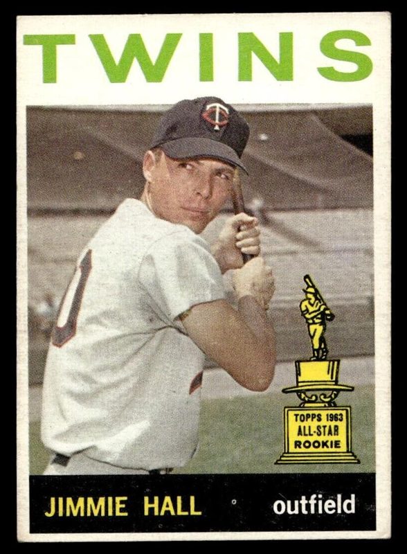 Jimmie Hall, 1964 Topps Baseball