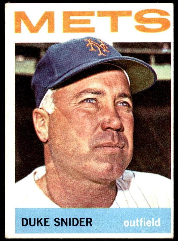 Duke Snider, 1964 Topps Baseball