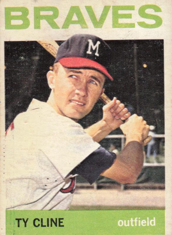 Ty Cline, 1964 Topps Baseball