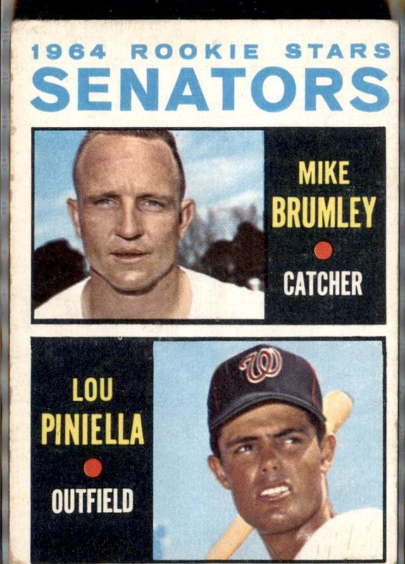 Senators Rookies, 1964 Topps Baseball