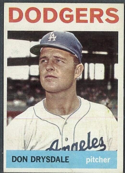 Don Drysdale, 1964 Topps Baseball