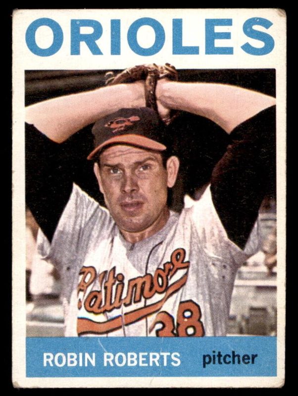 Robin Roberts, 1964 Topps Baseball