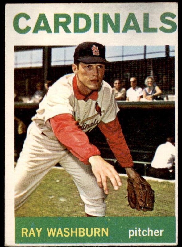 Ray Washburn, 1964 Topps Baseball