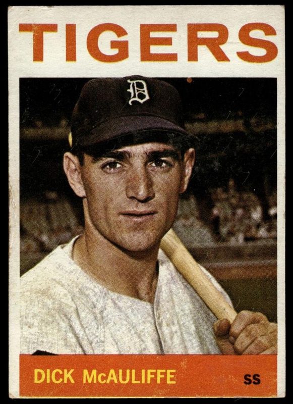 Dick McAuliffe, 1964 Topps Baseball