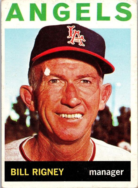 Bill Rigney, 1964 Topps Baseball