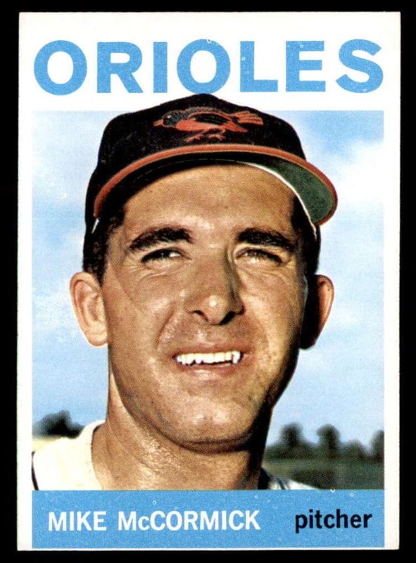 Mike McCormick, 1964 Topps Baseball
