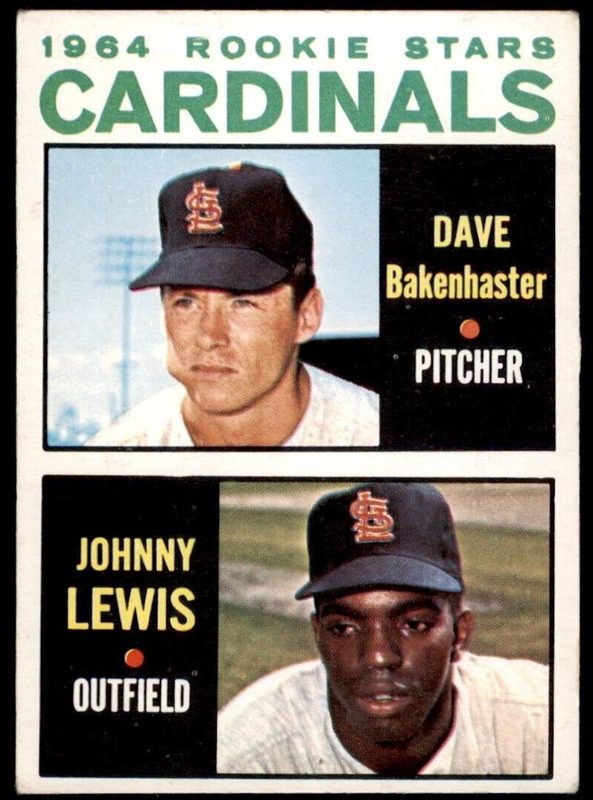 Cardinals Rookies, 1964 Topps Baseball