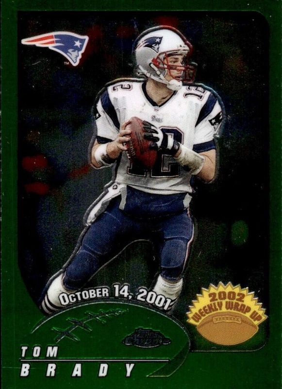 Tom Brady, 2002 Topps Chrome Football
