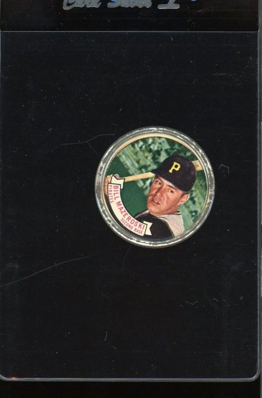 Bill Mazeroski, 1964 Topps Coins Baseball