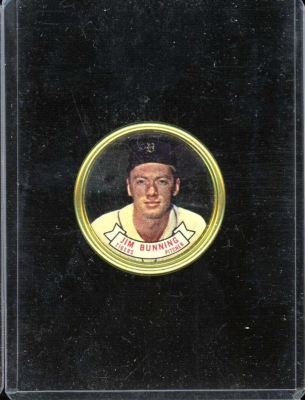 Jim Bunning, 1964 Topps Coins Baseball
