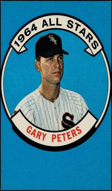 Gary Peters, 1964 Topps Coins Baseball