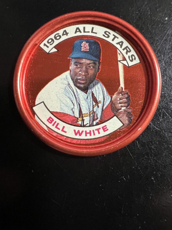 Bill White, 1964 Topps Coins Baseball