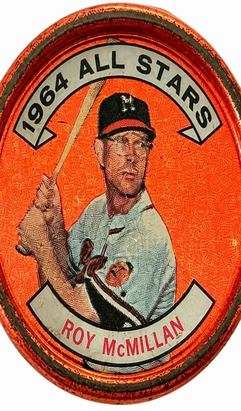Roy McMillan, 1964 Topps Coins Baseball
