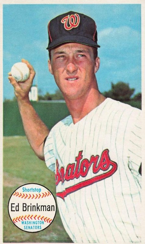 Ed Brinkman, 1964 Topps Giants Baseball
