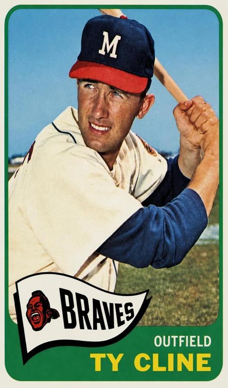 Ty Cline, 1965 O-Pee-Chee Baseball