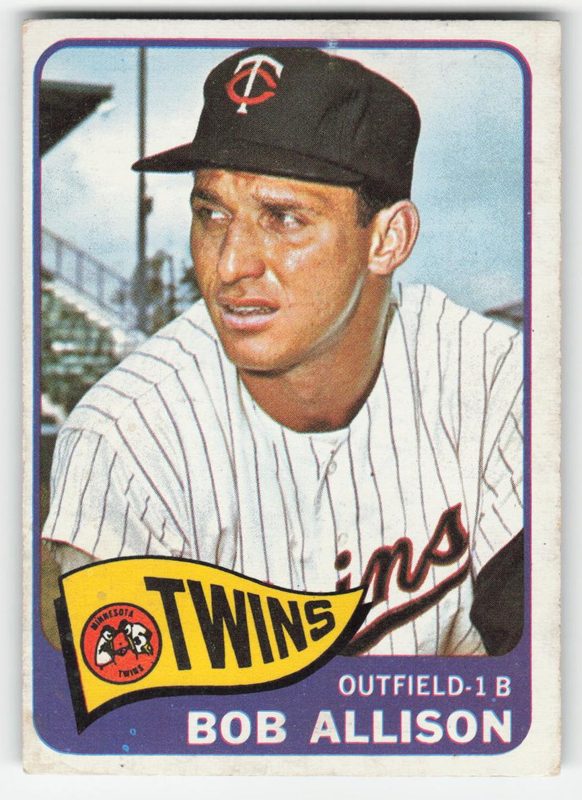 Bob Allison, 1965 O-Pee-Chee Baseball