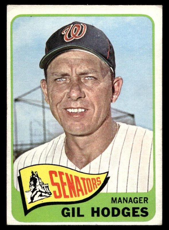 Gil Hodges, 1965 Topps Baseball