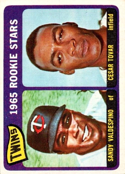 Twins Rookies, 1965 Topps Baseball
