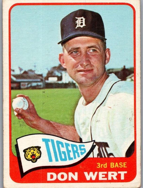 Don Wert, 1965 Topps Baseball