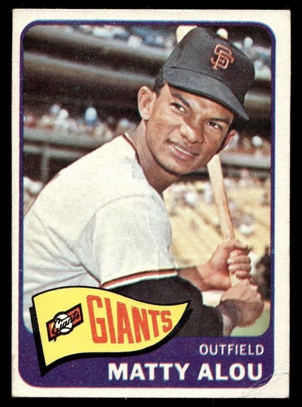 Matty Alou, 1965 Topps Baseball