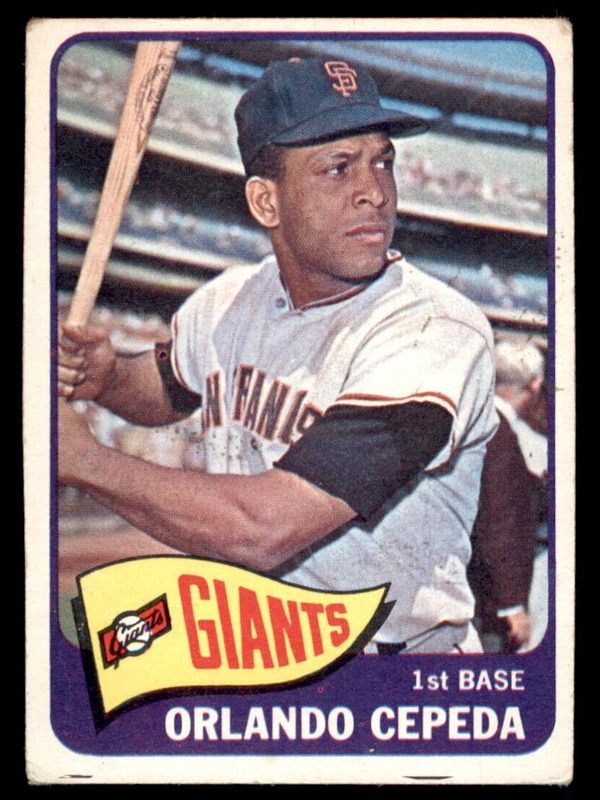 Orlando Cepeda, 1965 Topps Baseball