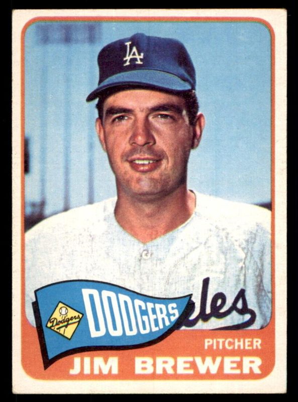 Jim Brewer, 1965 Topps Baseball