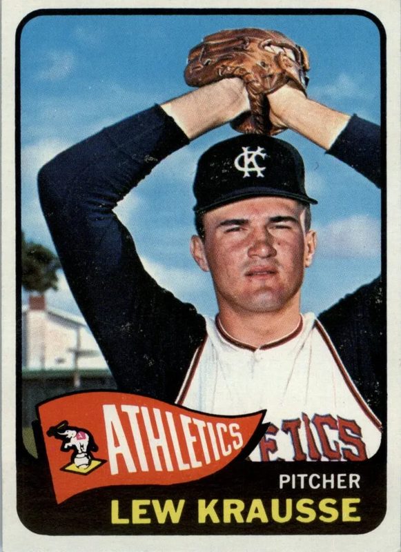 Lew Krausse, 1965 Topps Baseball