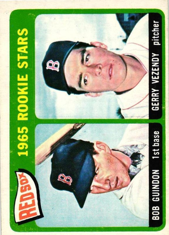 Red Sox Rookies, 1965 Topps Baseball