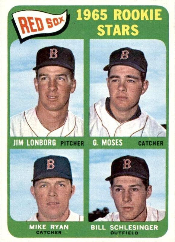 Red Sox Rookies, 1965 Topps Baseball