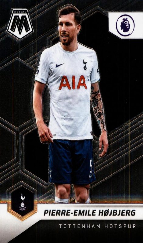 Pierre Emile Hojbjerg, 2021 Panini Mosaic Premier League Soccer