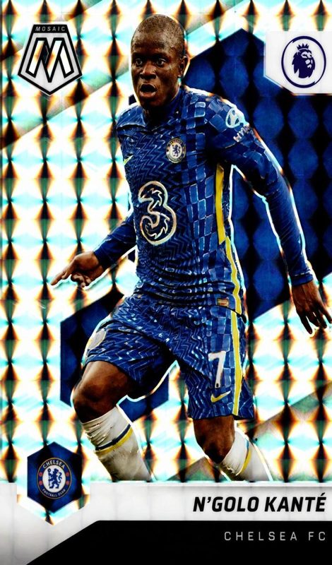 N'Golo Kante, 2021 Panini Mosaic Premier League Soccer