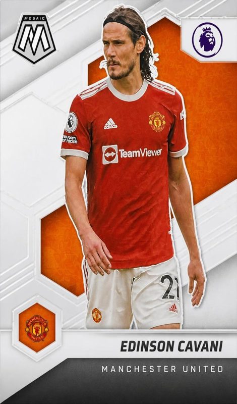 Edinson Cavani, 2021 Panini Mosaic Premier League Soccer