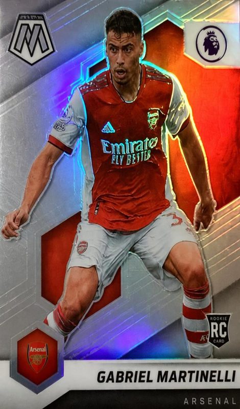 Gabriel Martinelli, 2021 Panini Mosaic Premier League Soccer