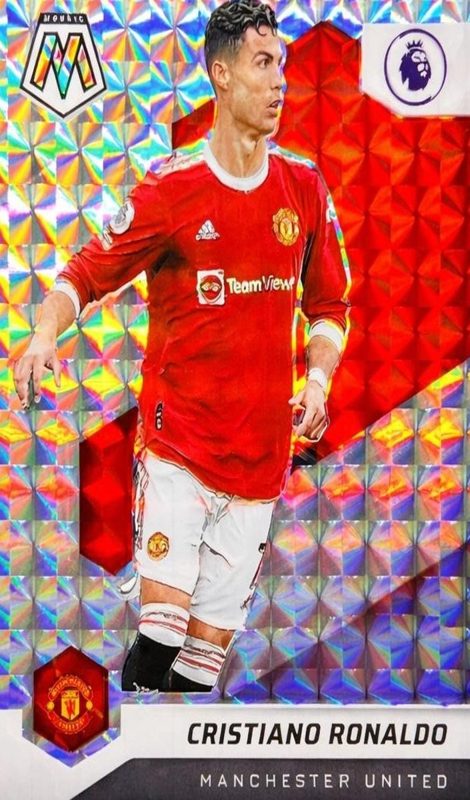Cristiano Ronaldo, 2021 Panini Mosaic Premier League Soccer