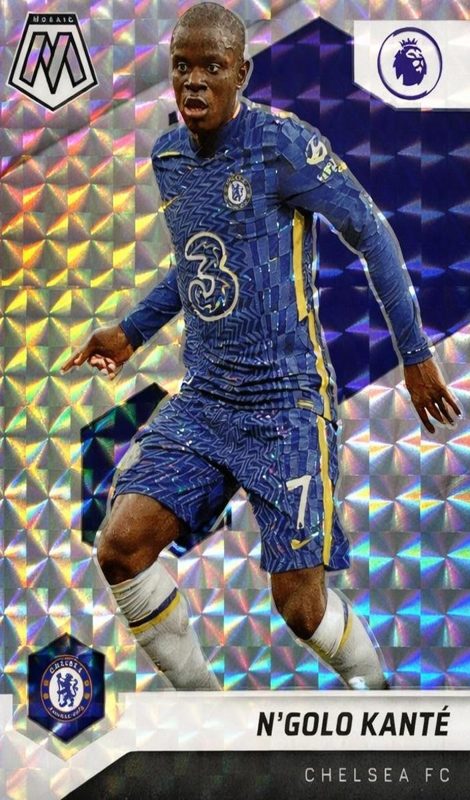 N'Golo Kante, 2021 Panini Mosaic Premier League Soccer