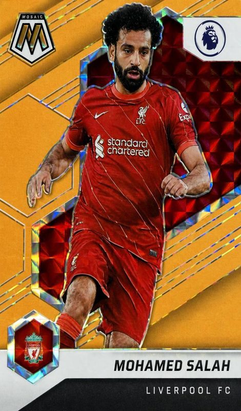 Mohamed Salah, 2021 Panini Mosaic Premier League Soccer