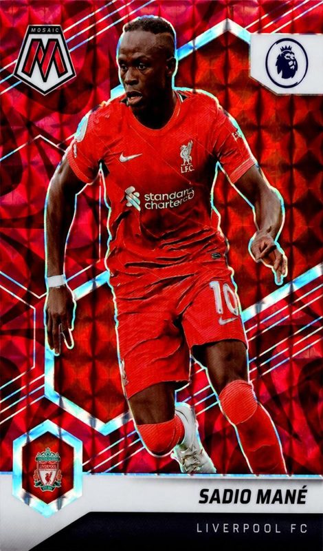 Sadio Mane, 2021 Panini Mosaic Premier League Soccer