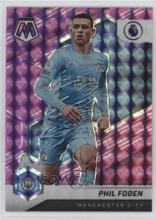 Phil Foden, 2021 Panini Mosaic Premier League Soccer