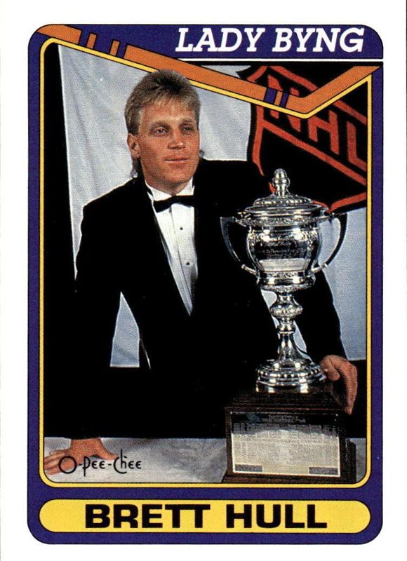 Brett Hull, 1990 O-Pee-Chee Hockey