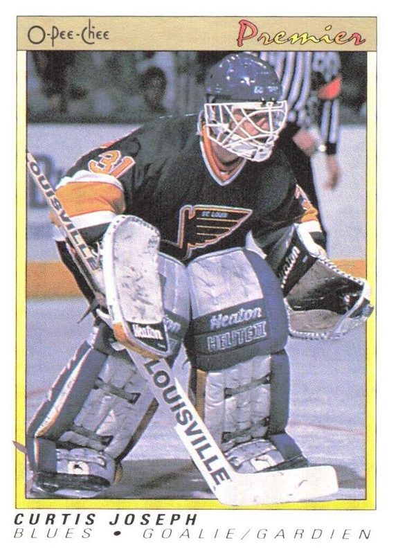Curtis Joseph, 1990 O-Pee-Chee Premier Hockey